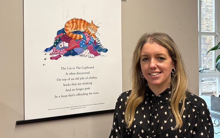 You can get your paws on a copy of 'The Cat in the Cupboard' from 10th September 2026!